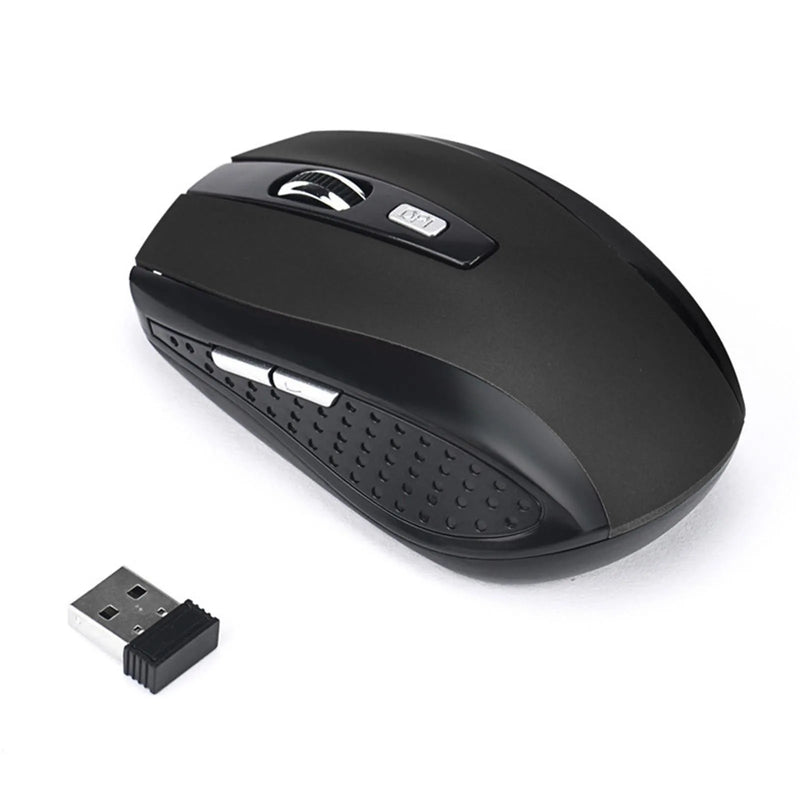 2.4ghz sem fio ratos com receptor usb gamer 6 chaves rato profissional ergonômico silencioso mouses de jogos para computador portátil